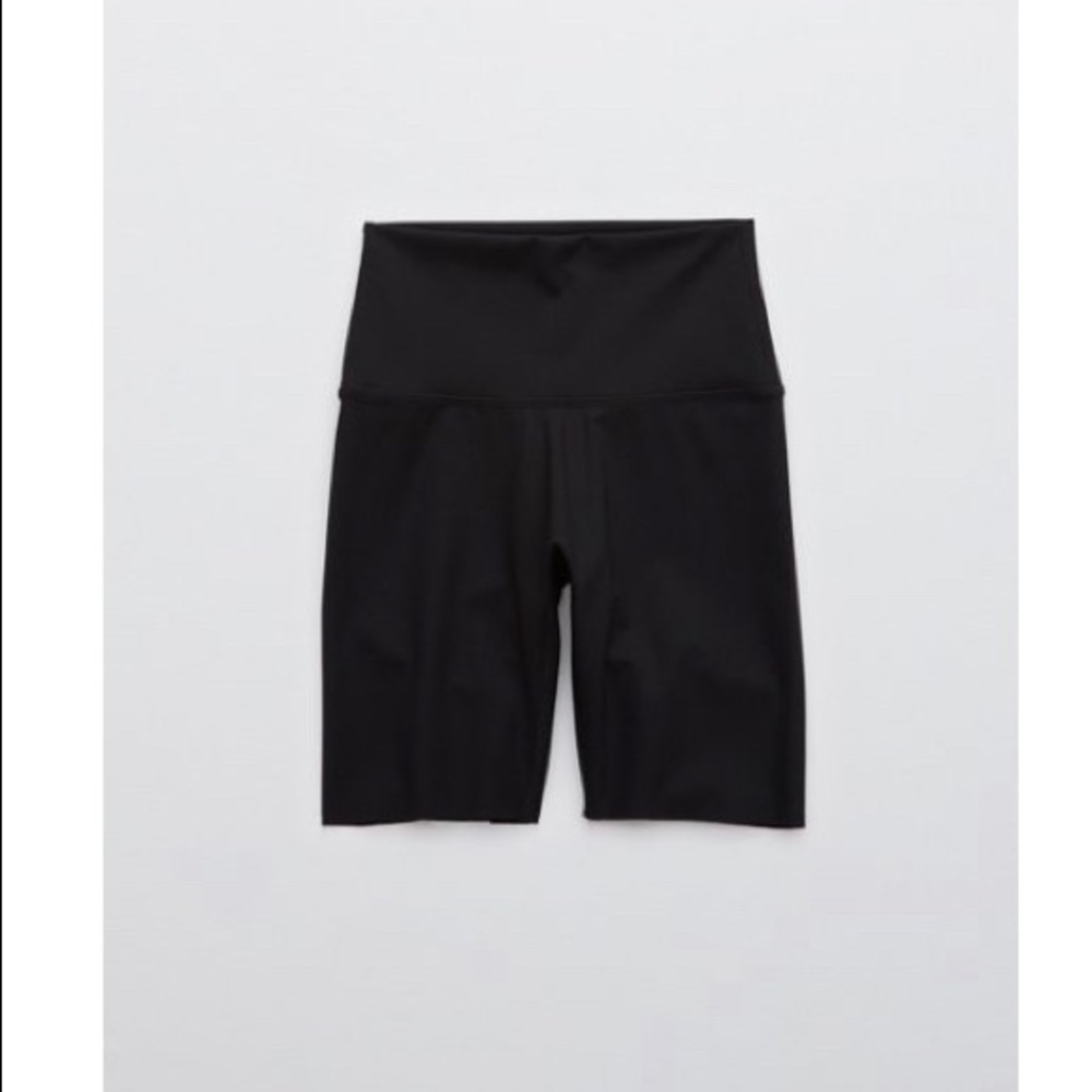 Aerie Offline Goals 7” Bike Short Black Seamless